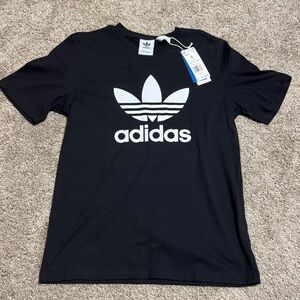 Small Men’s Adidas Logo Black/White T-Shirt NWT